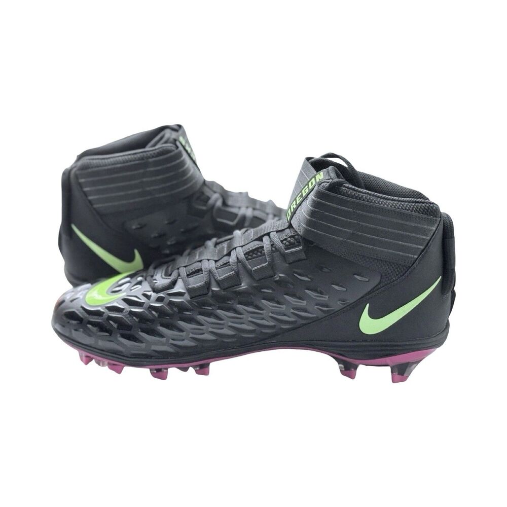 Size 15 Nike Force Savage Pro 2 Oregon Ducks Breast Cancer PE Mens CI9869-067 - Picture 7 of 8